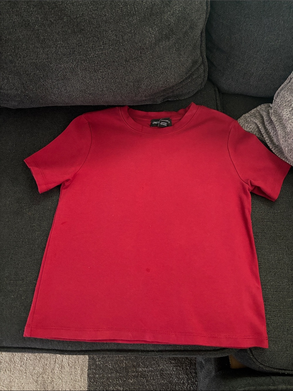 Streetwear Society Red Crew Neck Tee
